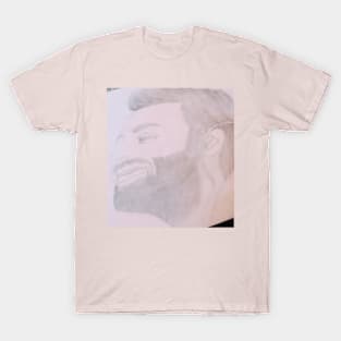 Sketch art of Arijit Singh T-Shirt